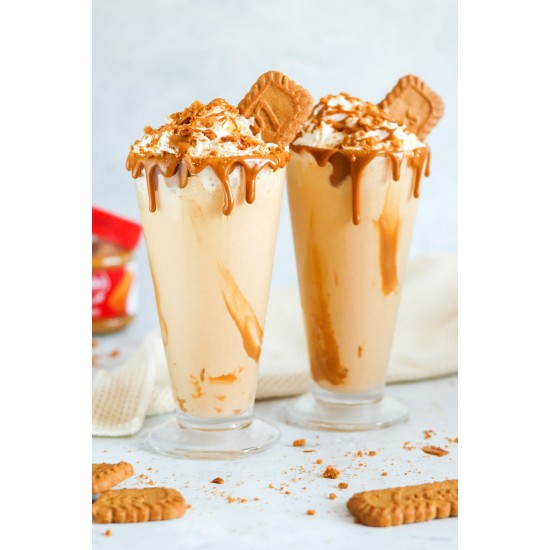 Milkshake Lotus Bisküvi 1000 GR | Lotus Aromalı Toz İçecek | Barista Kalitesi Milkshake Lotus Bisküvi 1000 GR ürün ambalajı