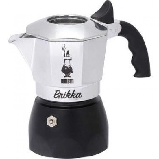 Bialetti Moka Pot New Brikka 4 Cup