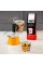 Bialetti Mini Express Lichtenstein + 2 Espresso Fincanı – orijinal Bialetti moka pot