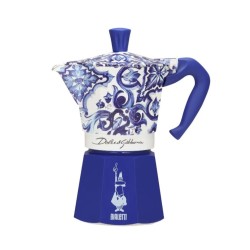 Bialetti Moka Pot Dolce&Gabbana Akdeniz Mavisi 6 Cups Bialetti Moka Pot Dolce&Gabbana Akdeniz Mavisi 6 Cups