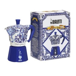 Bialetti Moka Pot Dolce&Gabbana Akdeniz Mavisi 6 Cups Bialetti Moka Pot Dolce&Gabbana Akdeniz Mavisi 6 Cups