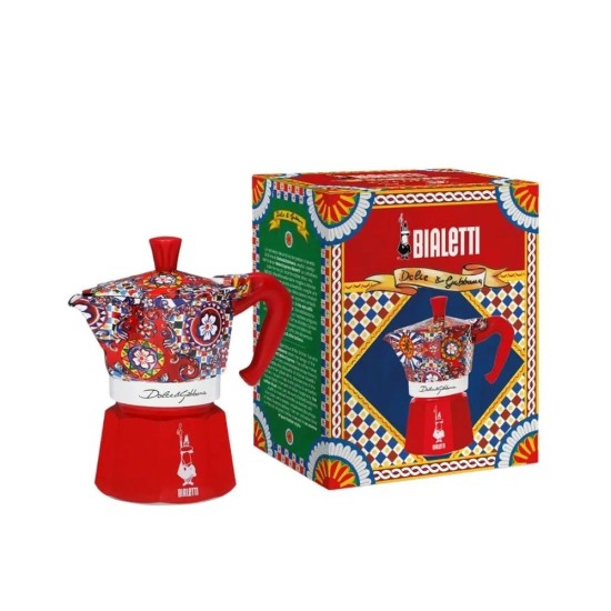 Bialetti Moka Pot Dolce&Gabbana Sicilya 3 Cups Bialetti Moka Pot Dolce&Gabbana Sicilya 3 Cups – orijinal Bialetti moka pot