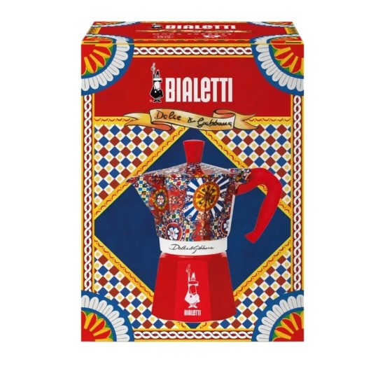 Bialetti Moka Pot Dolce&Gabbana Sicilya 6 Cups Bialetti Moka Pot Dolce&Gabbana Sicilya 6 Cups – orijinal Bialetti moka pot