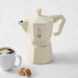 Bialetti Moka Pot Express Exclusive Krem 3 Cups Bialetti Moka Pot Express Exclusive Krem 3 Cups