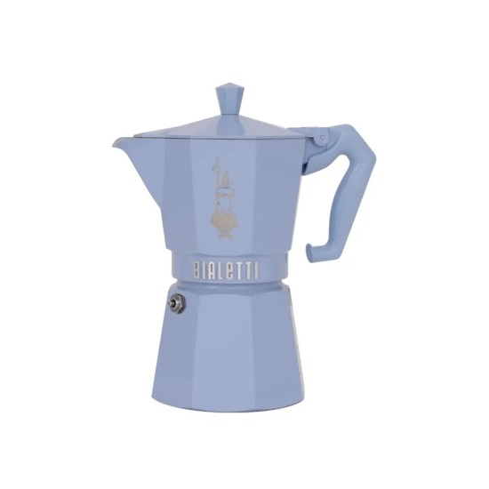 Bialetti Moka Pot Express Exclusive Mavi 6 Cups Bialetti Moka Pot Express Exclusive Mavi 6 Cups – orijinal Bialetti moka pot