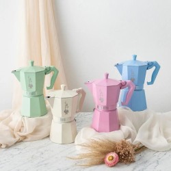 Bialetti Moka Pot Express Exclusive Yeşil 3 Cups Bialetti Moka Pot Express Exclusive Yeşil 3 Cups