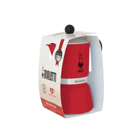 Bialetti Moka Pot Rainbow Kırmızı 6 Cups Bialetti Moka Pot Rainbow Kırmızı 6 Cups – orijinal Bialetti moka pot