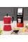 Bialetti Moka Pot Rainbow Kırmızı 6 Cups – orijinal Bialetti moka pot
