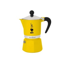 Bialetti Moka Pot Rainbow Sarı 3 Cups