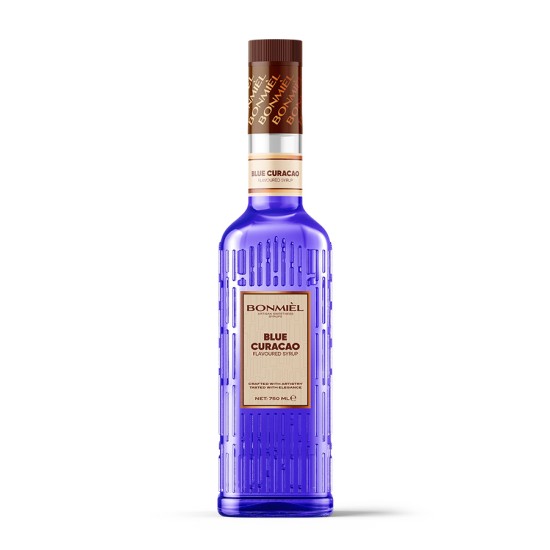 bonmiel mavi curacao şurubu 700 ml kokteyl şurubu