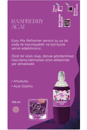 Easy mix Raspberry Acai 700 ml