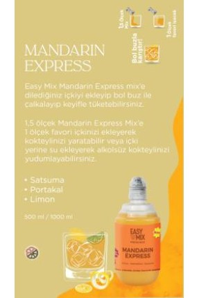 Mandarin Express Narenciye İçecek Bazı 1000 ml
