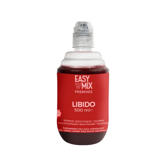 Libido aromalı içecek bazı 1000 ml şişe