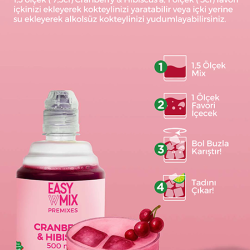 EasyMix Cranberry Hibiscus 500 ml EasyMix Cranberry Hibiscus 500 ml