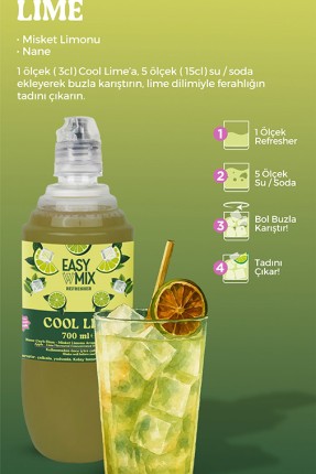 Easymix Cool Lime 700 ml Easymix Cool Lime 700 ml
