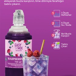 Easy mix Raspberry Acai 700 ml Easy mix Raspberry Acai 700 ml