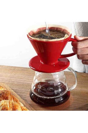 Seramik Demleme Ekipmanı – Kırmızı Seramik Demleme Ekipmanı – Kırmızı