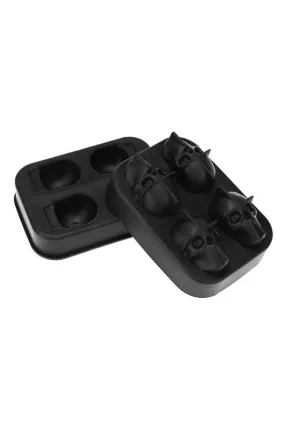 Silikon Kurukafa Buz Kalıbı 4'lü 40X28mm