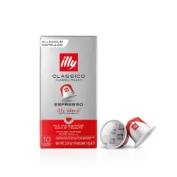 illy Uyumlu Nespresso® – 10 Espresso Classico kapsülü illy Uyumlu Nespresso® – 10 Espresso Classico kapsülü