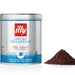 Illy Kafeinsiz (Decaffeinato) Toz Kahve 125 G Illy Kafeinsiz (Decaffeinato) Toz Kahve 125 G