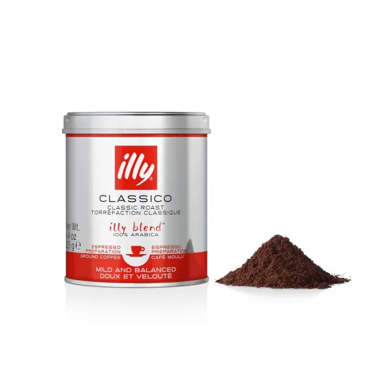 illy classico orta kavrum toz kahve 125g illy orta kavrum toz kahve 125 gr