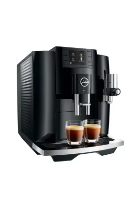 Jura E8 Piano Black Automatic Coffee Machine