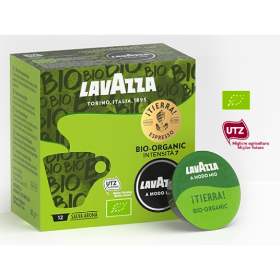 Lavazza A Modo Mio ¡Tierra! Bio Organic Kapsül Kahve 12'li