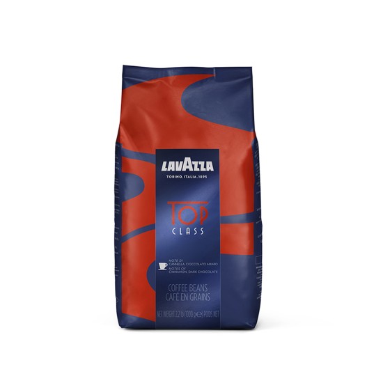 Lavazza Top Class Espresso Çekirdek Kahve 1 KG Lavazza Top Class Espresso çekirdek kahve 1 kg paket görünümü