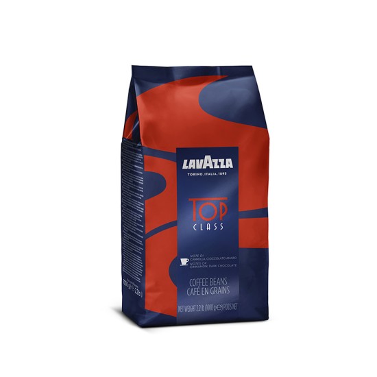 Lavazza Top Class Espresso Çekirdek Kahve 1 KG Lavazza Top Class Espresso çekirdek kahve 1 kg paket görünümü