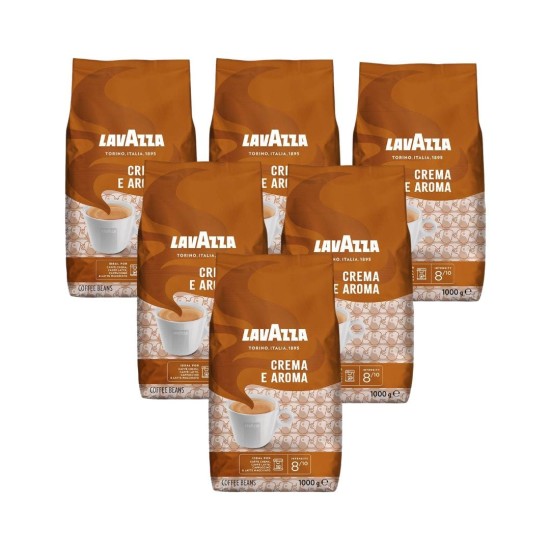 Lavazza Crema e Aroma Çekirdek Kahve 1KG x 6’lı Ekonomik Paket