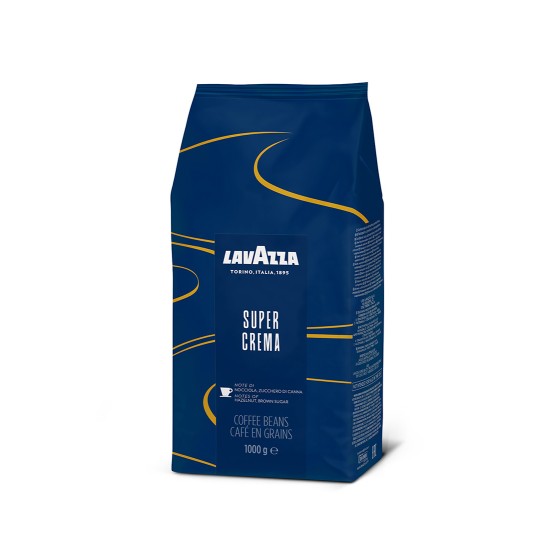 Lavazza Super Crema 1 KG Espresso Kahve Lavazza Super Crema Espresso Çekirdek Kahve 1 KG paket görseli
