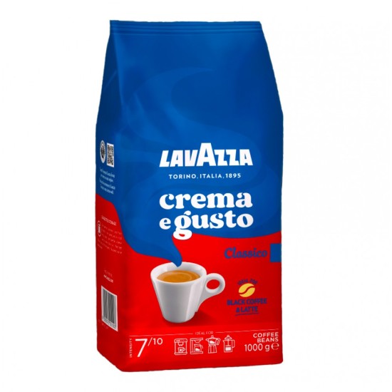 Lavazza Crema e Gusto Espresso – 1 KG Koyu Kavrulmuş Espresso Kahvesi Lavazza Crema e Gusto Espresso 1 KG – Baharatlı ve Kremalı Çekirdek Kahve