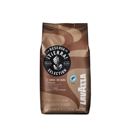 Lavazza Tierra Selection Çekirdek Kahve 1 KG Lavazza Tierra Selection 1 kg çekirdek kahve paketi görseli