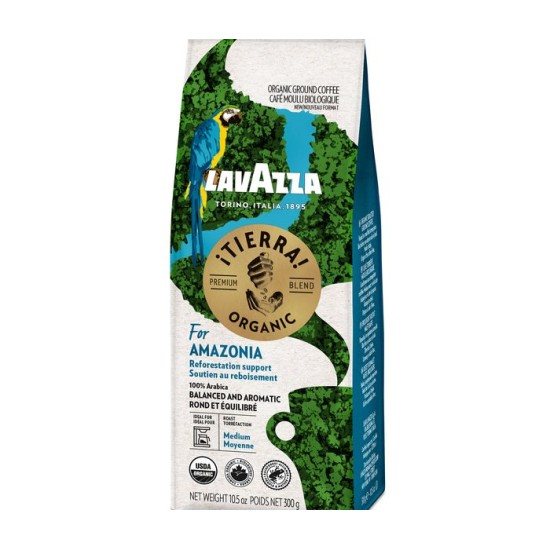 Lavazza ¡Tierra! Organic Amazon 180 Gr Lavazza Tierra Organic Amazon 180 gr öğütülmüş kahve ambalaj görseli