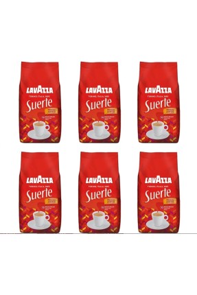 Lavazza Suerte Çekirdek Kahve 1 KG X 6 