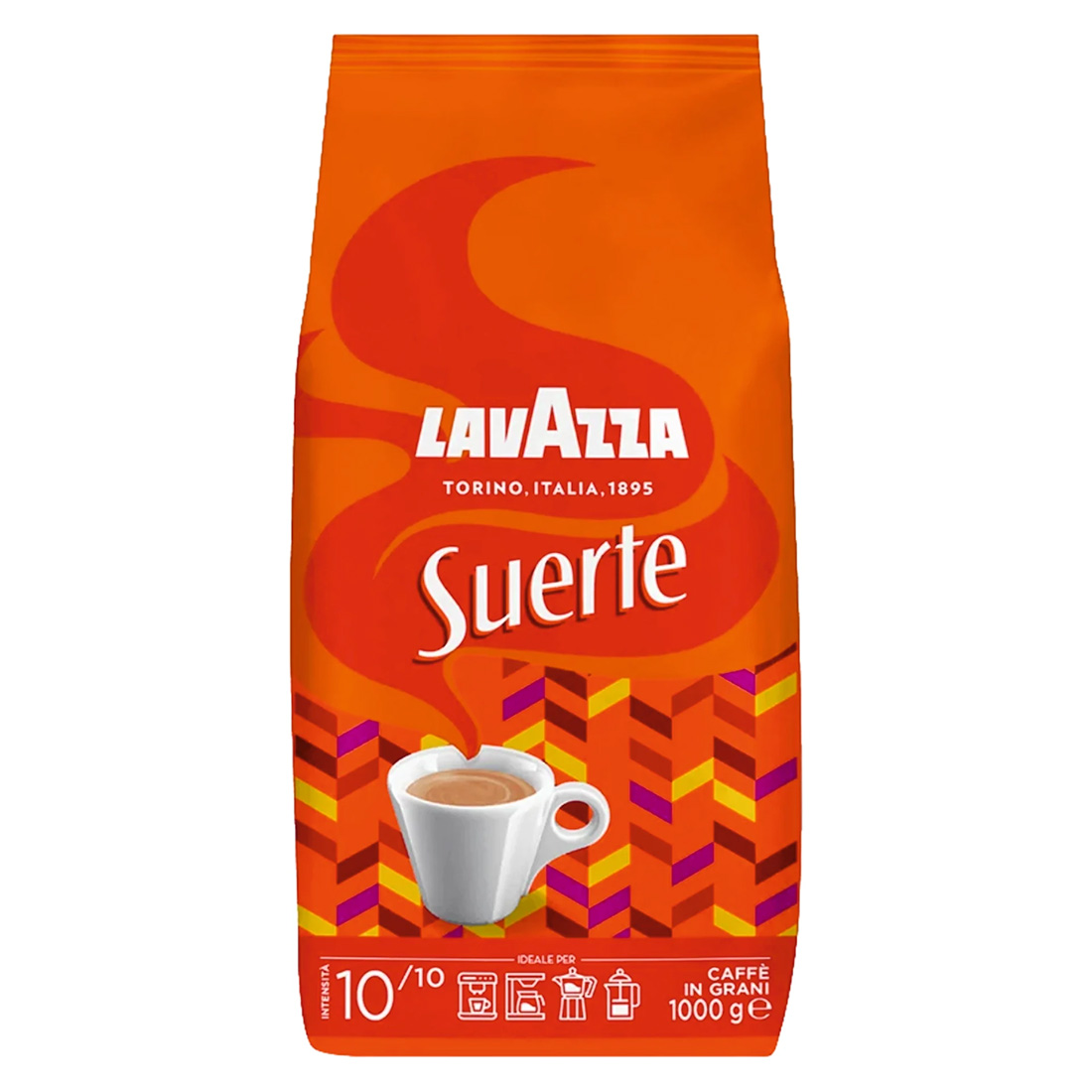 Lavazza Suerte Çekirdek Kahve 1 KG | Ekonomik ve Dengeli Espresso