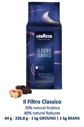 Lavazza Il Filtro Classico 226gr