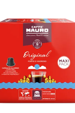 Caffè Mauro Original Nespresso Kapsül 50 Adet