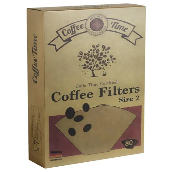Coffee Time Filtre Kağıdı No:2 – 80 Adet Coffee Time No:2 80’li Filtre Kağıdı