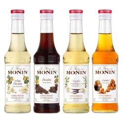 Monin Gurme Kahve Şurubu Seti 4x250 ml Monin Gurme Kahve Şurubu Seti 4x250 ml
