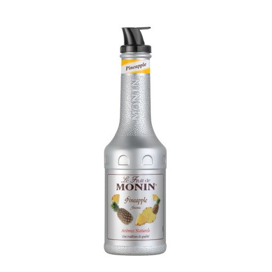 Monin Ananas Püresi 1000 ml – profesyonel meyve püresi