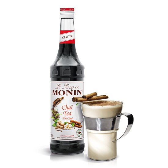 Monin Chai Tea Şurubu 700 ml cam şişe görseli