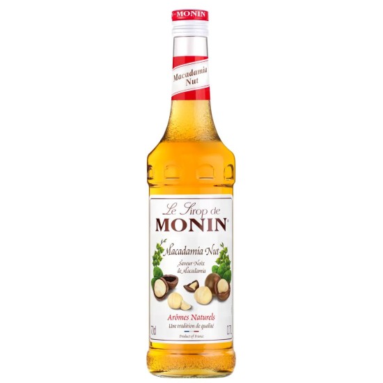 monin macadamia nut şurubu 700 ml kahve şurubu