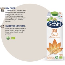 Scotti Organik Yulaf Barista İçeceği 1Lt