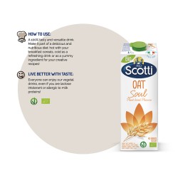 Scotti Organik Yulaf Barista İçeceği 1Lt Scotti Organik Yulaf Barista İçeceği 1Lt