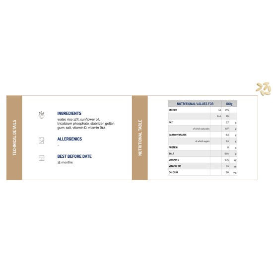 Riso Scotti Soul Rice Drink – Pirinç Bazlı Bitkisel İçecek Riso Scotti Soul Rice Drink pirinç bazlı bitkisel içecek ambalajı