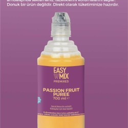 Easy Mix Passion Fruit Meyve Püresi 700 ml Easy Mix Passion Fruit Meyve Püresi 700 ml