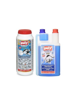 Puly Caff Espresso Makinesi Temizlik Seti (900 g + 1000 ml)