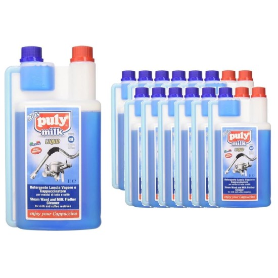 Puly Plus Milk Liquid 1000 ml – Süt Devresi Temizleyici Puly Plus Milk Liquid sıvı kahve makinesi temizleyici – 1000 ml süt devresi temizleyicisi