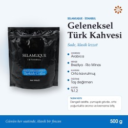 Selamlique Geleneksel Türk Kahvesi 500 g Selamlique Geleneksel Türk Kahvesi 500 g